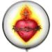 Flaming Sacred Heart Pill Box - Christian Gift Religious Art Photo Charm - Silver Candy Box for Collectors - Buy Online on GoSupps.com