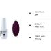 Vishine Brand Nail Varnish Gloss Polish 8ml Bottle UV Gel Polish Nail Manicure Lacquer #1027 1027-8ml - Buy Online on GoSupps.com