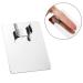Fomiyes Metal Nail Art Pallets - Mixing Bowls with Finger Ring for Home Makeup & Nail Polish Mixing - Buy Online on GoSupps.com