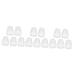 Toddmomy 15 Pcs Vegetable Fruit Pear Peach Shaper Watermelon Multipurpose 7.6x5.6cmx3pcs Transparentx3pcs