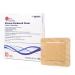 Medical Grade Premium MedSupply Silicone Bordered Foam Dressing. (4'' x 4'') Box of 10