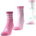 Buy adidas Unisex Kids Lk Socks 3pp Bliss Pink/Clear Pink/White | International Shipping Available - Buy Online on GoSupps.com