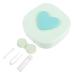 1 set of small lens holder lens holder lensing box lens carrier box portable lens box enchanting lens icise glass case