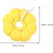 Adjustable Cat Recovery Collar- Dog Cat Collar Cute Cat Donut Collar Neck Cat Cones After Surgery Cone After Surgery Elizabethan Collars for Kitten Dog Pet Yellow S - Buy Online on GoSupps.com