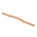 Massage roller made of beech wood 60 cm roll scraper with a wavy handle 10 massage points for back massage and relaxation scratch the whole body paddle lin