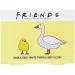 Friends TV Show Chick and Duck Bath Fizzers - 2 Tropical Bath Bombs | Officially Licensed Merchandise for Relaxing Soaks - Buy Online on GoSupps.com