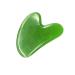 Resin Jade Facial Beauty Scraping Massage Tools Firm Face Gua Sha SPA GUE Che Roller(Green)