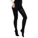 Keepmore compression tights for women 23-32 mmHg medically graded compression stockings tights for varicose veins edema l black closed toe