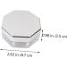 SOIMISS 2 Sets Octagonal Loose Powder Box Makeup Sponge Holder Cosmetic Powder Case Portable Makeup Box - Buy Online on GoSupps.com