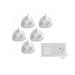 Childproof Socket Covers Electrical Plug Outlet Safety Socket Protecting Covers for Enhanced Household Safety (5Pcs)