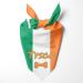 Dog hollow motif: football games sports Olympic games public holidays personalized triangular cloth for pets is attached to the collar (flag: Ireland)