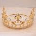 YOVECATHOU Royal King Crown - Metal Prince Crowns Tiaras for Birthday, Prom, Halloween - Gold - Buy Online on GoSupps.com