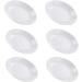 Zerodeko 6pcs Ceramic Saucer Sauce Storage Container Snack Bowl Japanese Soy Sauce 5inch Round Plate Pinch Prep Bowls Ketchup Seasoning Small Dipping Snack Plate Ceramics White re-usable - Buy Online on GoSupps.com
