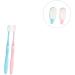 Gatuida 2ST Super Soft Coal Travel Toothbrush for Adults - Dense Bristle Teeth Cleaning Accessories - Perfect for Post-Birth Care - Buy Online on GoSupps.com