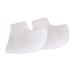 Beavorty 1 Pair Sock Heel Protectors Heel Cups high Heel Sock Insoles for Plantar Silicone Gel Sleeve Socks Heel Guards Heel Socks Protectors Lotion White moisturizing Socks