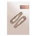 Rhinestone Snap Clips in Rose Gold - Kitsch - 2 Piece Set - Buy Online on GoSupps.com