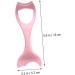 Didiseaon 2pcs Mascara Brush Gel Nail Polish Reusable Eye Stencil Reusable Eyeliner Applicator Pink - Buy Online on GoSupps.com