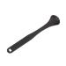 Yawdil Spoon Tongue Scraper for Adults Metal Tongue Cleaner for Bad Breath Healthy Oral Care One Color Black