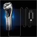 Buy Electric Razor for Men - Rotary Wet/Dry Rechargeable Shaver | Cordless Face Shaving - Buy Online on GoSupps.com