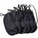 Sleep Eye Masks for Men Women 10pcs Sleeping Masks & Blindfold Night Sleep Masks Block Out Light Soft Comfort Eye Shade Covers for Travel Sleeping Yoga Nap Shift Work Black