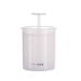 Anself Foam Maker for Face Wash Foam Maker Plastic Bubble Maker Foamer Portable Facial Cleansing Tool White