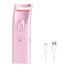 Torribala Pink YJ02 Eyelashes Curls Portable Small Electric Heated Eyelash Curler Long Lasting Electric Heated Comb Makeup Tool