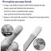 GLJY Food Grade Silicone Tongue Muscle Trainer | Portable & Non-Toxic Mouth Lip Muscle Trainer for Safe Use - Buy Online on GoSupps.com