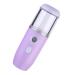 Ipetboom 1pc Hydrating Instrument Portable Face Mist Facial Humidifier Steamer Face Sprayer Mist Cold Steamer Face Steamer Mini Nano Mist Sprayer Moisture Evaporator Purple Abs