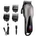 Easy hair clipper Professional Hair Clippers Cordless Haircut Easy to Use Hair Clipper Hair Clipper Trimmer USB Rechargeable Professional Electric Hair Clipper Cutting Kit LED Display Men's Child Hair One Color