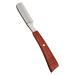 Beaupretty razor wood straight razor wood razor manual rapid razor H Lzernner Cutthroat razor wooden handle straight razor red sandalwood old-fashioned shaving man