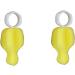 XJKLBYQ Pacifier Brush & Mini Nipple Cleaning Sponge - Baby Bottle Washing Tool (2pcs) - Yellow - Ideal for Safe & Easy Cleaning - Buy Online on GoSupps.com