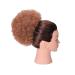 10 Inch High Puff Afro Curly Wig Ponytail Drawstring Short Afro Kinky Pony Tail Clip In Synthetic Kinky Curly Hair Bun T1B430