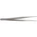Duendhd 2X Stainless Steel Pointed Straight Tweezers 4.5 - High Precision for Eyebrows & Beauty Care - Silver - International Shipping Available - Buy Online on GoSupps.com