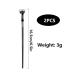 2Pcs Angled Mascara Fan Brush Set - Perfect Makeup Brushes for Lashes & Eyelash Application - Buy Online on GoSupps.com
