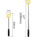 PINMEI Golf Ball Retriever Tool - Automatic Extendable Stainless Steel for Water Hazards - White/Yellow - Perfect Gift for Golfers - Buy Online on GoSupps.com