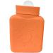 Durratou Silicone Heat Bottle Pocket - Reusable Heat & Cold Therapy for Pain Relief | Soft Environmental Silicone | Durable & Orange - Buy Online on GoSupps.com