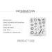 Alexnailart Butterfly Geometry Nail Art Stamping Plate (GE007) - Manicure Print Tool - Buy Online on GoSupps.com