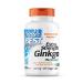 Doctor's Best Extra Strength Ginkgo 100mg 120 Vegan Capsules Laboratory Tested Vegetable Gluten-Free SOYA-Free Vegetarian