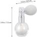 DOITOOL Glitter Powder Spray 2pcs Spray Glitter Highlighter Balloons Perfume Spray Bottle Sprayer Bottle Face Powder The Face White 7.5x6cm - Buy Online on GoSupps.com