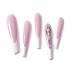 MIQIQAO C_DiamondWhite Coffin Nails - 24 Shiny Long Ballerina Stick-On Nails with Glue | International Shipping Available - Buy Online on GoSupps.com