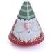 Christmas Gnome Gonk Biscuit Tin with Butter Shortbread Biscuits - Rounded Base to make it Wobble! - Buy Online on GoSupps.com