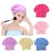 Microfiber Dry Hair Cap - Quick Drying Head Wrap Towel for Women | Cute Rose Red Bathing Cap - Buy Online on GoSupps.com