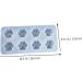 Abaodam Crackers 2pcs cat paw Mold molds for Resin cat paw Shape Mould DIY Supplies Cutting Machine Key Chain - Buy Online on GoSupps.com