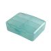 AKOAK 1 Pack Pill Organizer Mini 6 Compartment Plastic Storage Box Finishing Box for Storing Beads Jewelry Vitamins Fish Oil Supplements
