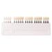 Dental Natural Die Material Shade Guide Teeth Bleach Whitening Denture Tooth Comparison Tool(Size:20Colors)