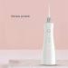 Professional Cordless Water Flosser - Portable Dental Oral Irrigator | Rechargeable Waterproof 3 Modes for Home & Travel - Buy Online on GoSupps.com