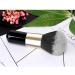 Luxspire Large Loose Powder Makeup Brush - Soft Flat Kabuki Brush for Face Blending & Highlighting - Black & Gold - Buy Online on GoSupps.com