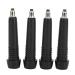 Hiking sticks replacement tips 4 pieces 8 * 1.5 cm portable trekking sticks. Pointed carbon dumb steel replacement tips for hiking trekking