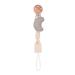1 x Baby Cotton Pacifier Chain Pacifier Clips Nipple Holder Baby Teething Chain
