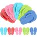 ROSENICE Disposable Pedicure Slipppers for Salon Spa Pedicure 36 Pairs (Random Color)